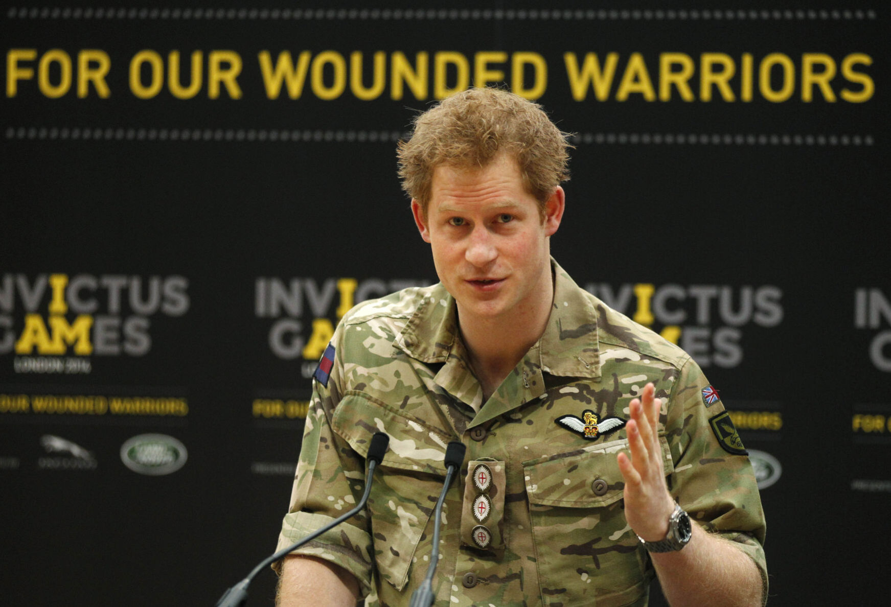 2014, Prince Harry